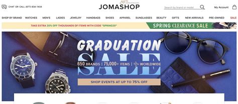 Jomashop coupon - Jomashop.com is your source for luxury watches, pens, handbags, and crystal. Our site features a huge selection of Tag Heuer Watches, Rolex Watches, Breitling Watches, Movado Watches, Cartier, Montblanc, Citizen, and other discount watches. We also specialize in Swarovski Crystal Montblanc Pens, and Luxury Jewelry.